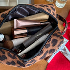 Cheetah Print Makeup Bag