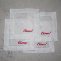 Cheers! Cocktail Napkins | Set of 4