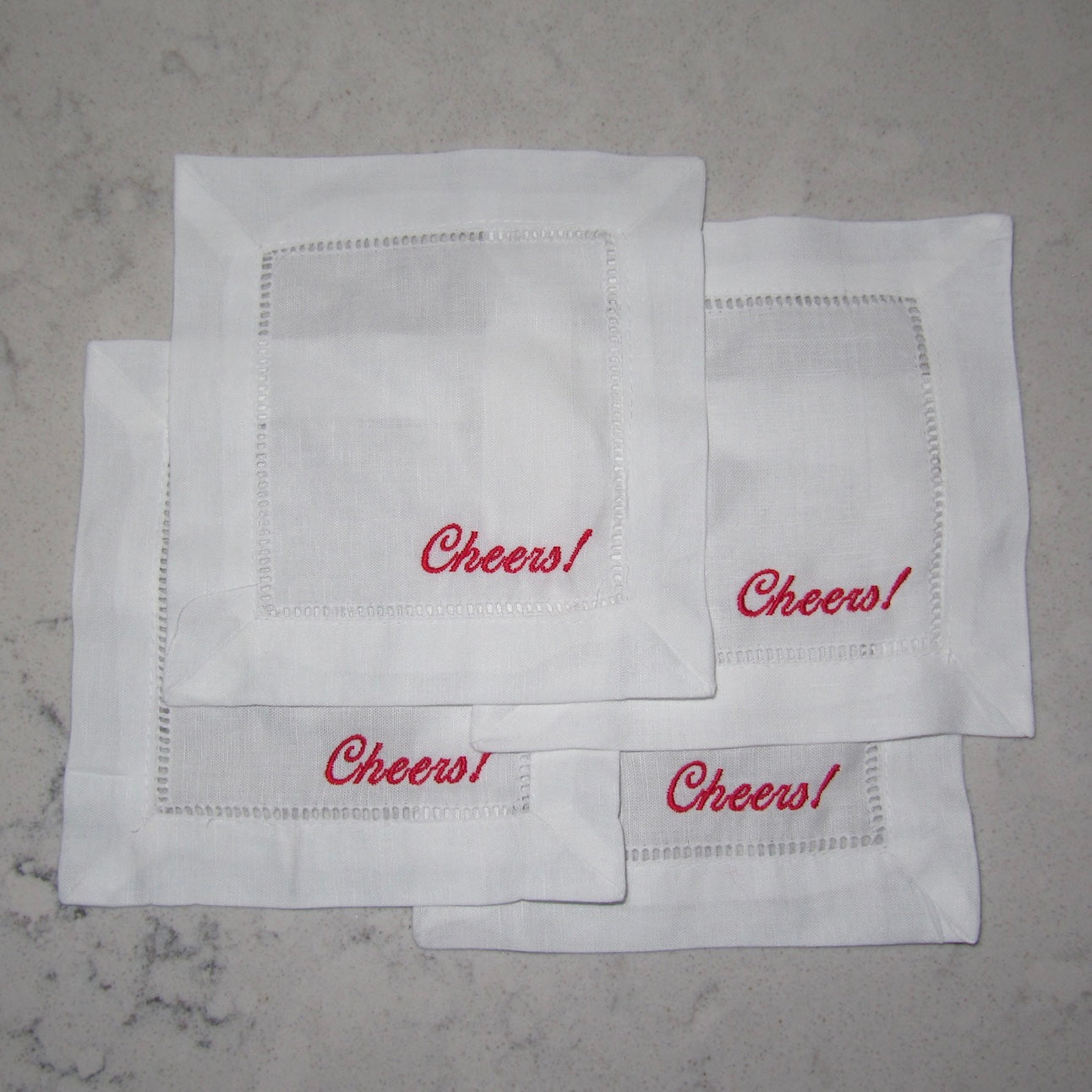 Cheers! Cocktail Napkins | Set of 4